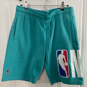 NWT NBA Teal Men's Large Trainer Basketball Shorts